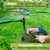 Carpathen Drip Irrigation Fittings Pack - for Push-to-Connect Irrigation System - 3 x 3/4" to 1/2" Irrigation Tubing Faucet Adapter, 1 x 3Way Tee ...