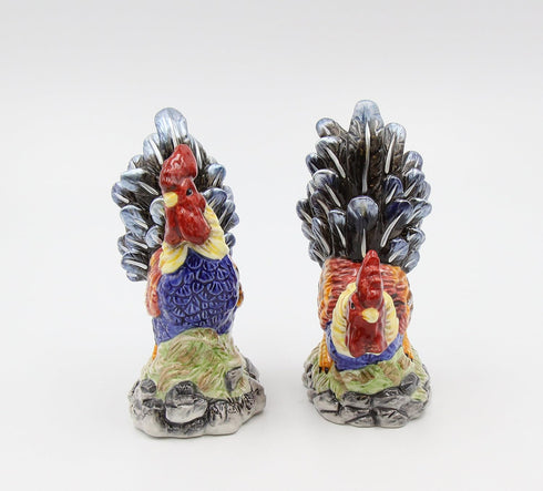 Appletree Design Barn Yard Rooster Salt and Pepper Set, 4-1/2-Inch...