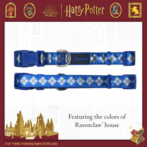 Harry Potter Ravenclaw Dog Collar in Size Small | Small Dog Collar, Harry Potter Dog Collar | Harry Potter Dog Apparel & Accessories for Hogwarts ...