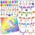 AMAZING TIME Charm Bracelet Making Kit, Jewelry Beads Toy for Girl Age 8-12, Creativity and Imagination Craft Set for 5 6 7 8 9 10 11 12 Year Old ...