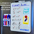 Dry Erase Board, 14.1” x 11” whiteboard Small White Board, Magnetic White Board for Kids, Mini Whiteboard for Fridge, Locker, A Dry Erase Marker I...