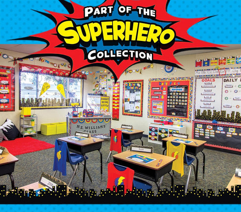 Teacher Created Resources Superhero Cityscape Bulletin Board (TCR5693)...