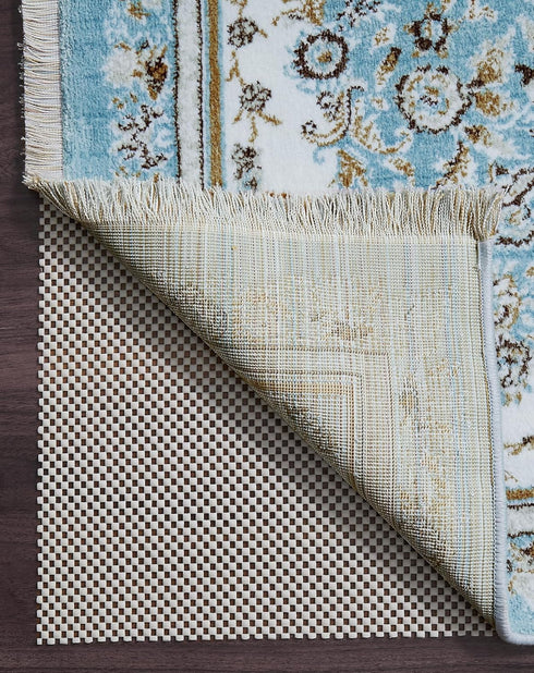 Veken 8x10 Ft Rug Pad Gripper for Hardwood Floors, Non Slip Rug Pads for Area Rugs, Thick Rug Grippers for Tile Floors, Under Carpet Anti Skid Mat...