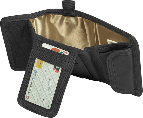 Seibertron Tactical 2.0 RFID Blocking Micro Wallet Gear Cash Purse Black...