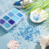 PH PandaHall 8000pcs 2mm Blue Seed Beads, Craft Glass Beads Pony Waist Bead 12/0 Mini Spacer Bead for Friendship Bracelet Making Summer Ocean Sea ...