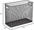 U Brands Mesh Steel Desktop Hanging File Holder, Letter Size, 12.4" x 9.53" x 5.5", Black - 457U00-06...