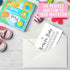 Hadley Designs 25 Books For Baby Shower Request Cards - Pink Baby Shower Invitation Inserts, Guest Book Alternative, Bring A Book Instead Of A Car...