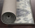 Maples Rugs Blooming Damask Area Rugs - Made in USA – Washable, Non Slip Indoor Carpet for Entryway, Foyer, Kitchen, and Bathroom, 1'8 x 2'10, Gre...