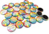 Love Saves Lives Mini Magnets - Rainbow Edition (1" Magnets, 30 Piece Set)...