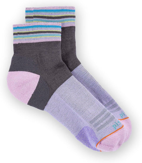 Pistil Women's Kaiya Quarter Sock, Grey, Large...