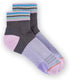 Pistil Women's Kaiya Quarter Sock, Grey, Large...