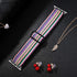 Stretchy Nylon Solo Loop Compatible with Apple Watch Band 40mm 41mm 38mm 42mm 44mm 45mm 46mm 49mm, Adjustable Elastic Braided Straps for iWatch Se...