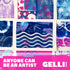 Gelli Arts Gel Printing Plate - 5" X 7" Reusable Gel Printing Plate, Printmaking Supplies, Monoprinting at Home, Arts and Crafts...