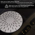 Lazy K Induction Cooktop Mat - Silicone Fiberglass Scratch Protector - for Magnetic Stove - Non Slip Pads to Prevent Pots from Sliding During Cook...