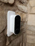 Ade Advanced Optics Wall Plate and 30 Degree Angled Mount Combo for Nest Hello - White...