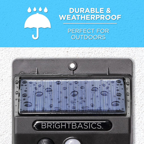 Aduro Sport Bright Basics Motion Sensor Outdoor Light Wireless LED Solar Outdoor Lights Waterproof Solar Security Light with Motion Sensor...