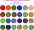 EuTengHao 14400pcs Glass Seed Beads Small Craft Beads for DIY Bracelet Necklaces Crafting Jewelry Making Supplies with Two 0.5mm Clear Bracelet St...