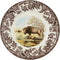 Spode Woodland Salad Plate, Bison, 8” | Perfect for Thanksgiving and Other Special Occasions | Made in England from Fine Earthenware | Microwave a...