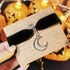 RareLove Halloween Costumes Black Velvet Gothic Collar Choker Crescent Moon Necklace Alloy Plated Gothic Accessory for Women...