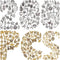 BIHRTC 200 Pack of Jewelry Charms Mixed Smooth Silver Metal Charms Pendants DIY Charm Bracelet Making Gold Charm Bracelet for Women Bracelet Neckl...