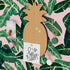 U Brands Tropical Locker Accessory Kit, includes Magnets, Wrap, Pineapple Cork Board, Push Pins...