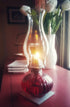 Lamplight ¼ Gallon (32 oz) Ultra-Pure Lamp Oil Red - liquid paraffin oil for indoor use, sootless, smokeless and odorless, emergency kit Red...