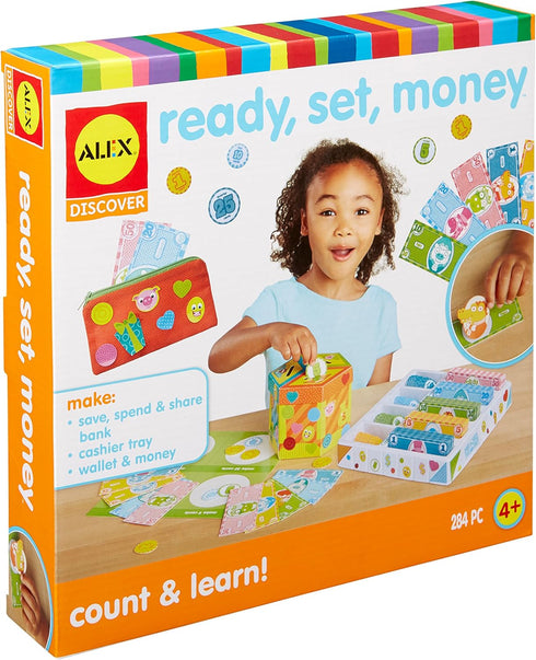 ALEX Discover Ready Set Money Learning Kit...