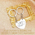Ibiwe 13 Keychain Gifts For Women Stuff Car Accessories For Lover Jewelry Matching Keychains For Couples Friends Bestie...