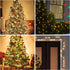 Dazzle Bright Christmas Lights, 20FT 100 Count Incandescent Waterproof Mini String Lights Plug in, Connectable Christmas Decorations for Outdoor H...