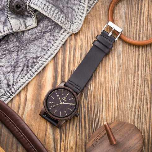 MUJUZE Wood Watch for Men, Mens Wooden Watch, Handmade Lightweight Minimalist Wooden Watches Men Groomsmen Gift with Box...