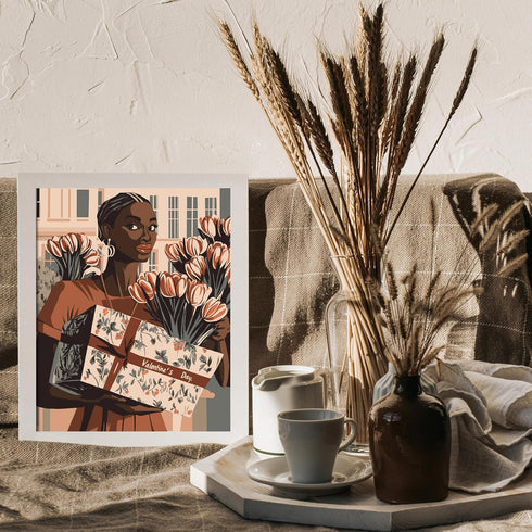 Posterizer 1 pcs-gift of self-love-Valentine's themed empowering poster-Romantic Art-Holiday Poster Collection-Gift for Couples boyfriend girlfrie...