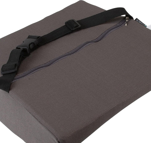 GForce Office Chair, Adjustable, Comfort, Low/Mid Support, in Black Cooling Gel Memory Foam Back Cushion...