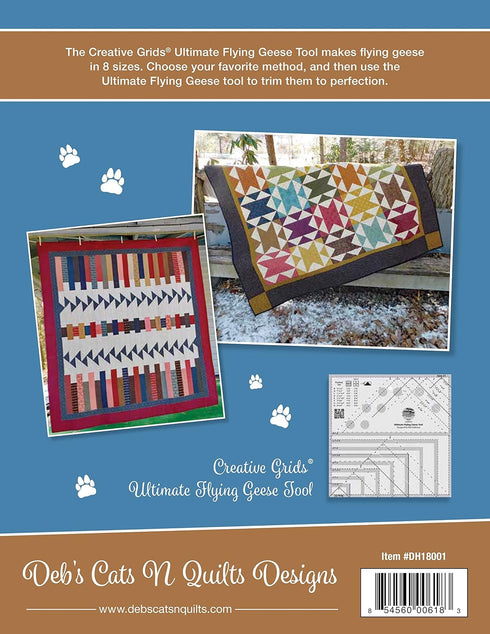 The Ultimate Flying Geese Book by Deb's Cats N Quilts...