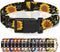 Dog Collar for Boys Girls, Sunflower Puppy Collar for Small Medium Large Dogs, Adjustable Soft Floral Pet Collar with Safety Buckle for Male Femal...