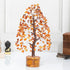 Carnelian Chakra Tree of Life - Crystal for Positive Energy, Handmade Gemstone Feng Shui Decor, Good Luck Money Tree Bonsai - Orange Healing Cryst...