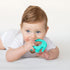 Teething Ring for Babies 0-6 Months - 5X Pain Relief Smart Teether - Zero Developmental Delay Silicone Teether - Cute Infant Chew Toy, Shower Gift...