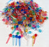Creative Hobbies® Plastic Lites for Ceramic Christmas Trees, Small Pin Globe Light Ornaments, Multi Colors, 250 Piece Pack...