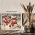 Posterizer 1 pcs-berries in snowy winter scene-oil painting style -5-Art for Animal Lovers-Landscape & Nature Art-Decor for Home & Office- unframe...