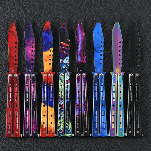 Full Stainless Steel Tool with Cool Color Design, Sturdy and Durable, 2 Pack, VUKT563-Q4...