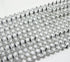 2/3 Yard Silver Sew Stitch On Pointed Spike Stud Cone Flatback Punk Rock Trim Mesh Bead Craft(Silver)...