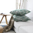 Home Brilliant Lumbar Throw Pillow Covers Green Farmhouse Decorations for Bedding Room Man Boy Party Outside, 2 Pieces(12 x 20 inches, 30x50 cm), ...