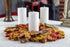 Melt Candle Pillar Candles, 3 Pack - Unscented Candles for Home, Church, Weddings, & More - 3" x 6", White...