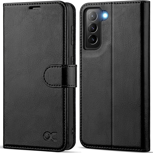 OCASE Compatible with Galaxy S21 Plus 5G Wallet Case, PU Leather Flip Folio Case with Card Holders RFID Blocking Kickstand [Shockproof TPU Inner S...
