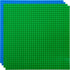 Strictly Briks 4 Pack Classic Baseplates 10x10 in, Stackable Building Plates with 32 x 32 Studs, Mats, Bases, Boards, Sheets 100% Compatible with ...