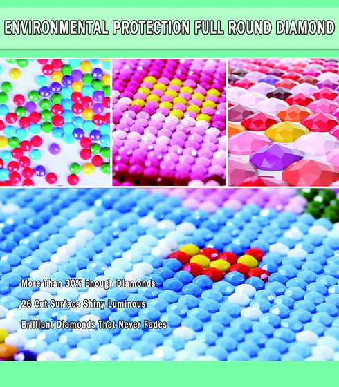 Clendo Christ Diamond Painting Kits for Adults, 5D DIY Full Drill Diamond Dots Paintings with Diamonds Gem Art and Crafts for Adults Home Wall Dec...