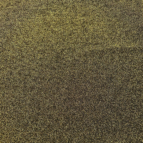 Texco Inc Solid 4-Way Stretch Poly Nylon Spandex Medium Weight Lurex Fabric Apparel Home DIY Projects, Black Gold 1 Yard...