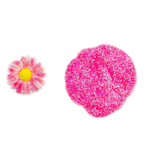 Sunflower Sugar Art Hot Pink Hologram Glitter Cake Dust – Non-Toxic, Shiny Glitter Dust for Wedding Cakes, Backing, Ice Cream, and Decoration– 5g ...