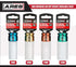 ARES 70021-1/2-Inch Drive 19MM Non-Marring Lug Nut Socket - Protective Sleeve Protects Custom Rims and Lug Nuts from Damage - Color Coded and Lase...