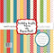 6X6 Pattern Paper Pack - Birthday Brights Basics - Card Making Scrapbook Specialty Paper Double-Sided 6"x6" Collection Includes 64 Sheets - by Mis...