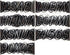 Hardline Products Series 400 Factory Matched 3-Inch Boat & PWC Registration Number Kit, Chrome/Black - CHBKG400...